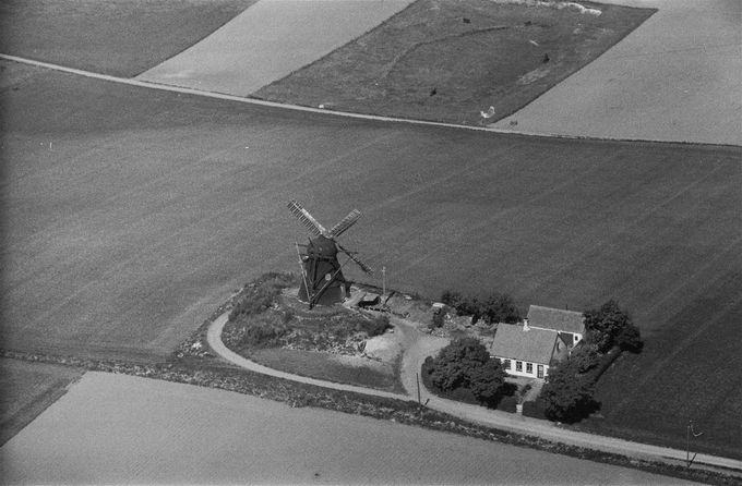 Yderby Mølle 1948 (Danmark fra Oven)